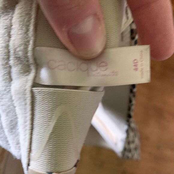 Cacique leopard spot full coverage 44D full figure bra - Picture 3 of 3